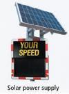 Vehicle Speed Display Solar